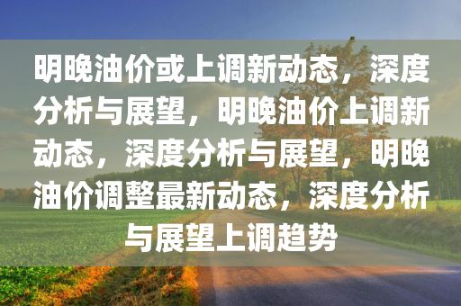 明晚油价或上调新动态，深度分析与展望，明晚油价上调新动态，深度分析与展望，明晚油价调整最新动态，深度分析与展望上调趋势