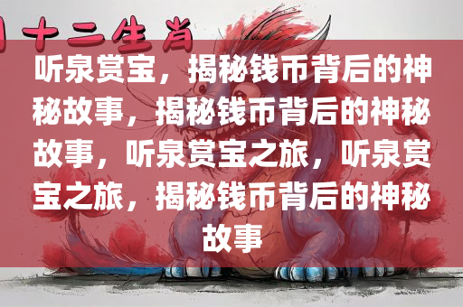 听泉赏宝，揭秘钱币背后的神秘故事，揭秘钱币背后的神秘故事，听泉赏宝之旅，听泉赏宝之旅，揭秘钱币背后的神秘故事