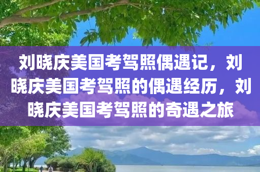刘晓庆美国考驾照偶遇记，刘晓庆美国考驾照的偶遇经历，刘晓庆美国考驾照的奇遇之旅今晚必出三肖2025_2025新澳门精准免费提供·精确判断