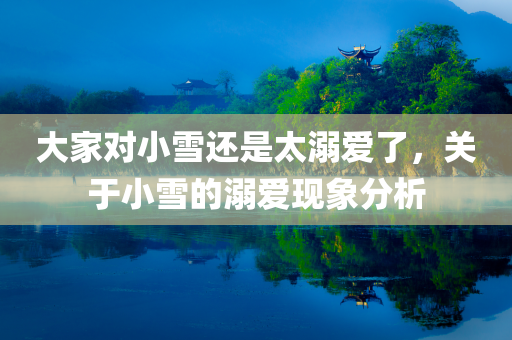 大家对小雪还是太溺爱了，关于小雪的溺爱现象分析