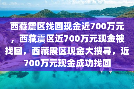 西藏震区找回现金近700万元，西藏震区近700万元现金被找回，西藏震区现金大搜寻，近700万元现金成功找回