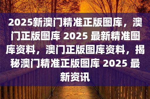2025新澳门精准正版图库，澳门正版图库 2025 最新精准图库资料，澳门正版图库资料，揭秘澳门精准正版图库 2025 最新资讯