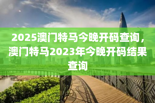 2025澳门特马今晚开码查询，澳门特马2023年今晚开码结果查询