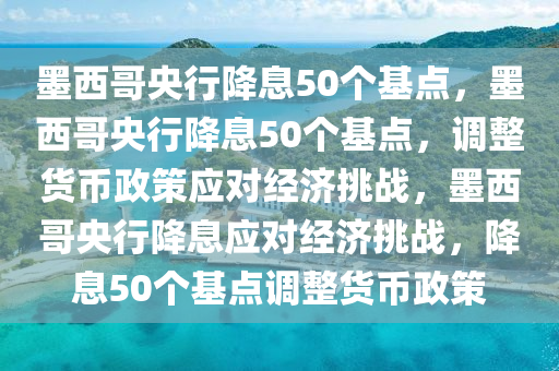 墨西哥央行降息50个基点，墨西哥央行降息50个基点，调整货币政策应对经济挑战，墨西哥央行降息应对经济挑战，降息50个基点调整货币政策