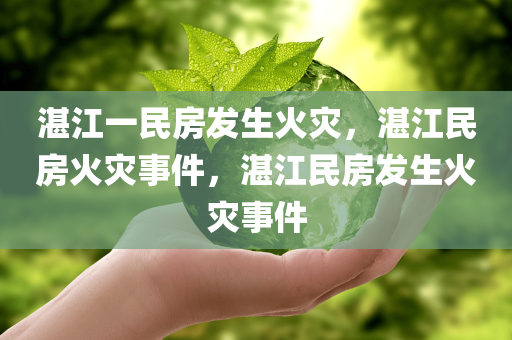 湛江一民房发生火灾，湛江民房火灾事件，湛江民房发生火灾事件