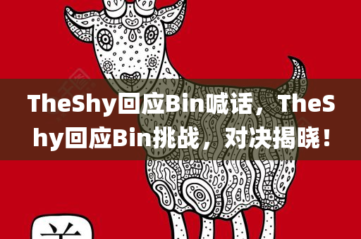 TheShy回应Bin喊话，TheShy回应Bin挑战，对决揭晓！