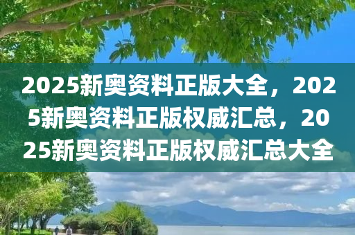 2025新奥资料正版大全，2025新奥资料正版权威汇总，2025新奥资料正版权威汇总大全