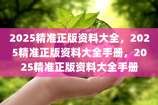 2025精准正版资料大全，2025精准正版资料大全手册，2025精准正版资料大全手册