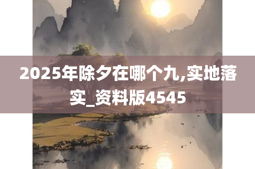 2025年除夕在哪个九,实地落实_资料版4545