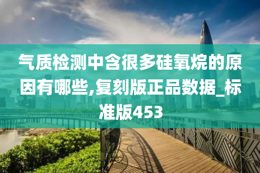 气质检测中含很多硅氧烷的原因有哪些,复刻版正品数据_标准版453