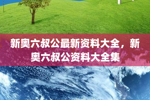 新奥六叔公最新资料大全，新奥六叔公资料大全集