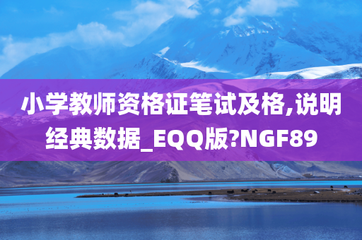 小学教师资格证笔试及格,说明经典数据_EQQ版?NGF89