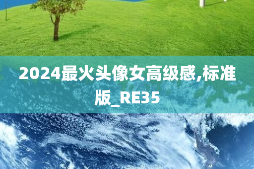 2024最火头像女高级感,标准版_RE35