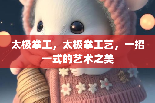 太极拳工，太极拳工艺，一招一式的艺术之美