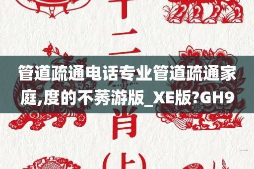 管道疏通电话专业管道疏通家庭,度的不莠游版_XE版?GH9
