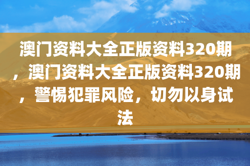 澳门资料大全正版资料320期，澳门资料大全正版资料320期，警惕犯罪风险，切勿以身试法