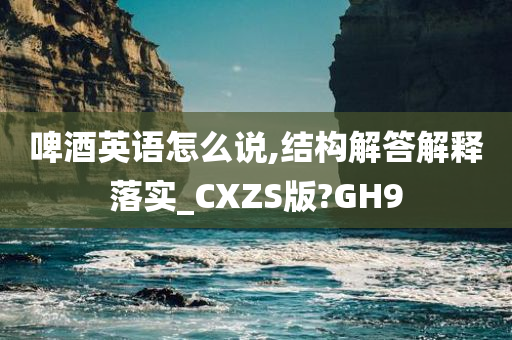 啤酒英语怎么说,结构解答解释落实_CXZS版?GH9