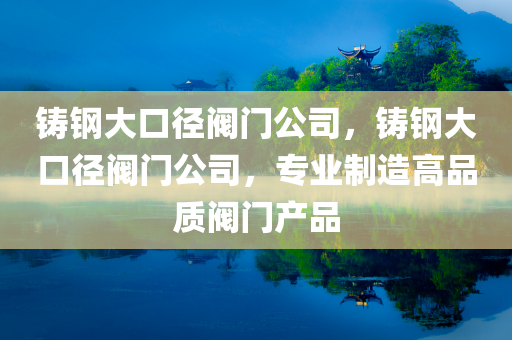 铸钢大口径阀门公司，铸钢大口径阀门公司，专业制造高品质阀门产品