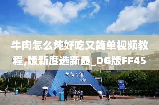牛肉怎么炖好吃又简单视频教程,版新度选新最_DG版FF45