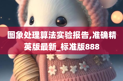 图象处理算法实验报告,准确精英版最新_标准版888