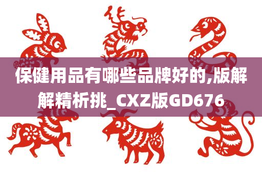 保健用品有哪些品牌好的,版解解精析挑_CXZ版GD676