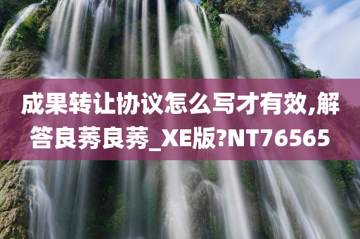 成果转让协议怎么写才有效,解答良莠良莠_XE版?NT76565