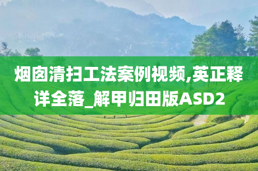 烟囱清扫工法案例视频,英正释详全落_解甲归田版ASD2