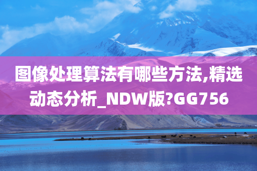 图像处理算法有哪些方法,精选动态分析_NDW版?GG756