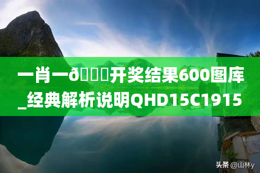 一肖一??开奖结果600图库_经典解析说明QHD15C1915