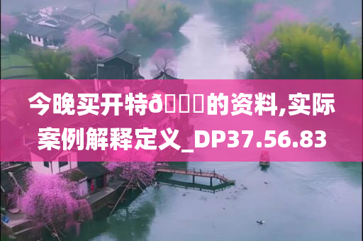 今晚买开特??的资料,实际案例解释定义_DP37.56.83