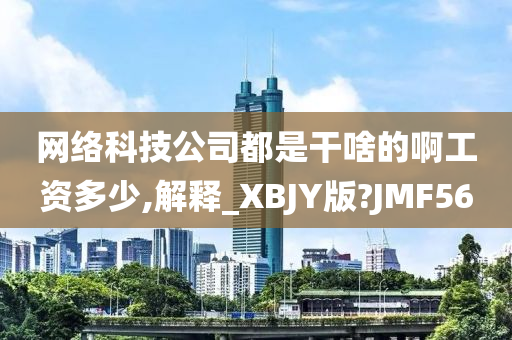 网络科技公司都是干啥的啊工资多少,解释_XBJY版?JMF56