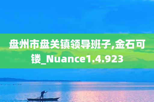 盘州市盘关镇领导班子,金石可镂_Nuance1.4.923