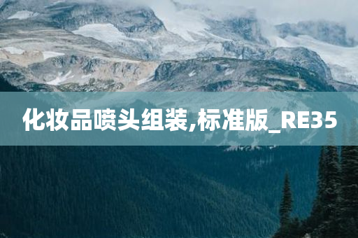 化妆品喷头组装,标准版_RE35