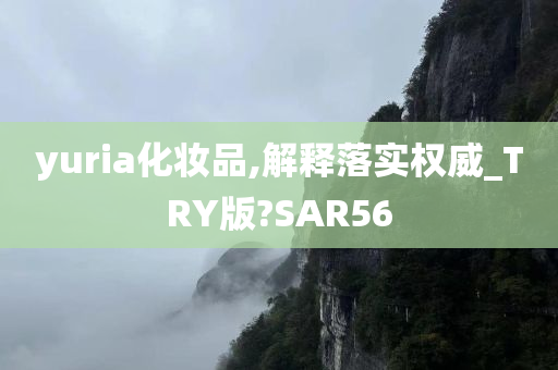 yuria化妆品,解释落实权威_TRY版?SAR56
