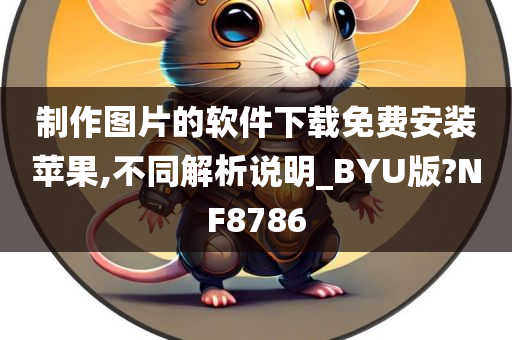 制作图片的软件下载免费安装苹果,不同解析说明_BYU版?NF8786