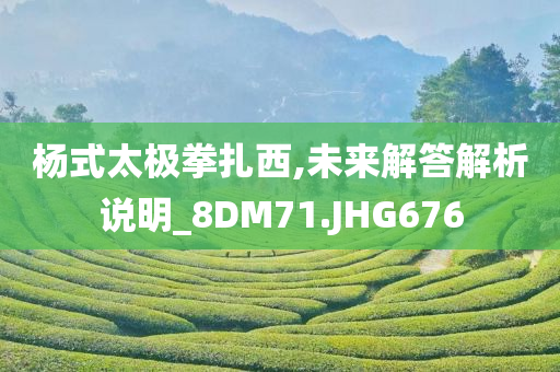 杨式太极拳扎西,未来解答解析说明_8DM71.JHG676