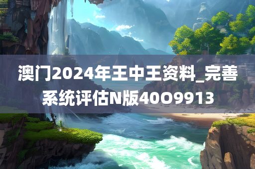 澳门2024年王中王资料_完善系统评估N版40O9913