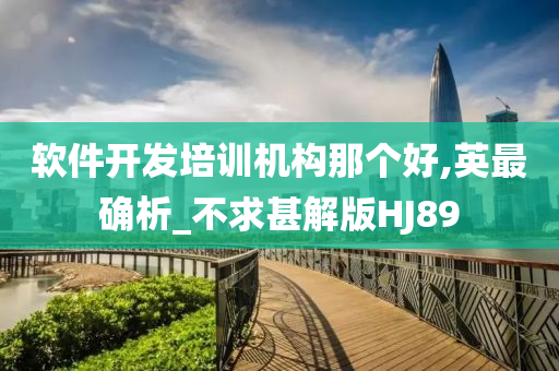 软件开发培训机构那个好,英最确析_不求甚解版HJ89