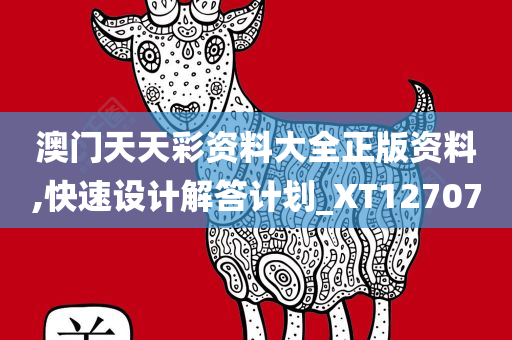 澳门天天彩资料大全正版资料,快速设计解答计划_XT127070
