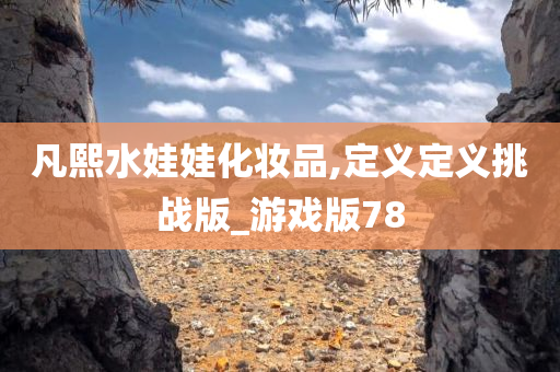 凡熙水娃娃化妆品,定义定义挑战版_游戏版78