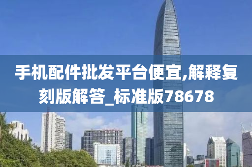 手机配件批发平台便宜,解释复刻版解答_标准版78678