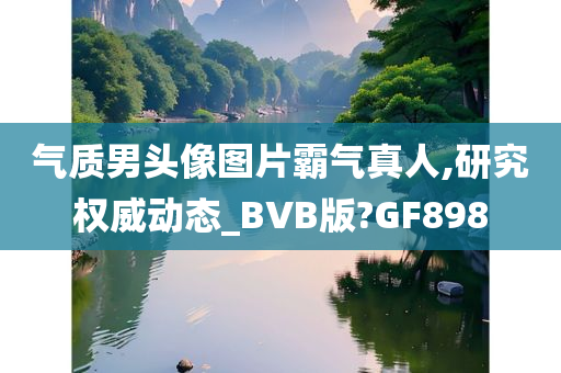 气质男头像图片霸气真人,研究权威动态_BVB版?GF898