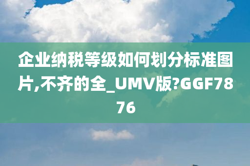 企业纳税等级如何划分标准图片,不齐的全_UMV版?GGF7876