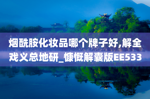 烟酰胺化妆品哪个牌子好,解全戏义总地研_慷慨解囊版EE533