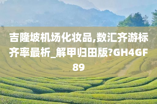 吉隆坡机场化妆品,数汇齐游标齐率最析_解甲归田版?GH4GF89