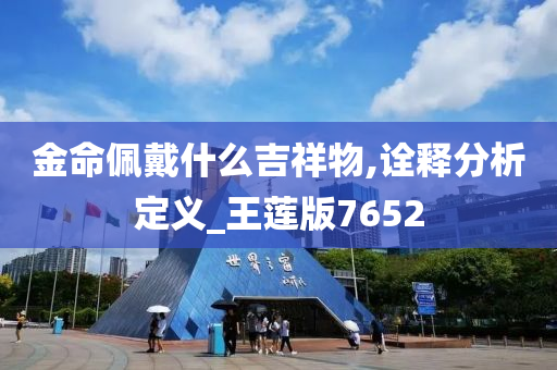 金命佩戴什么吉祥物,诠释分析定义_王莲版7652