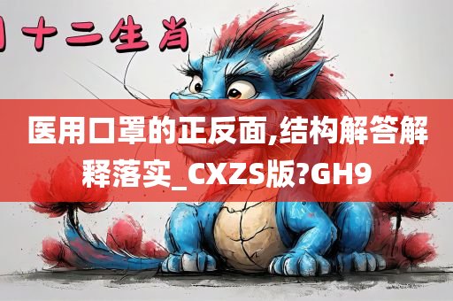 医用口罩的正反面,结构解答解释落实_CXZS版?GH9