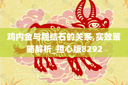 鸡内金与胆结石的关系,实效策略解析_担心版8292