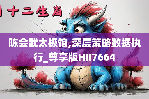 陈会武太极馆,深层策略数据执行_尊享版HII7664