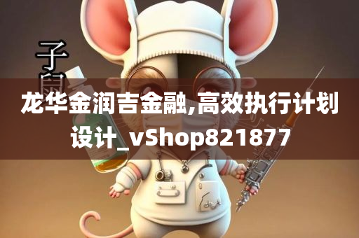 龙华金润吉金融,高效执行计划设计_vShop821877